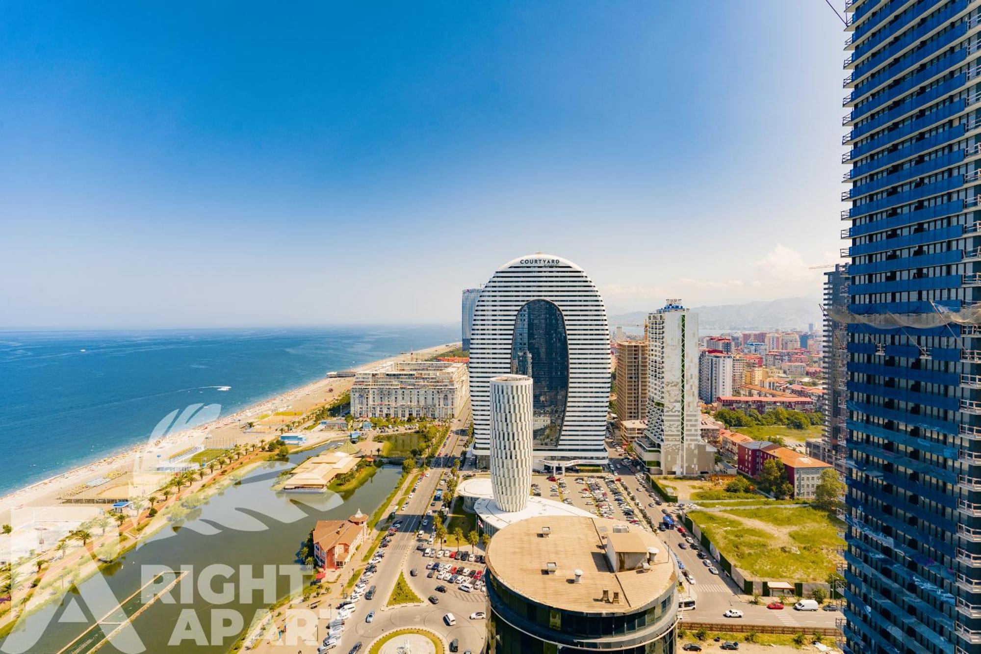 Orbi City Hotel Sea View バトゥーミ エクステリア 写真
